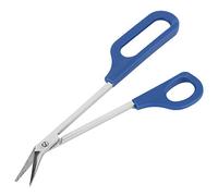 Tijeras de Bordado Curvadas con Mango Doblado de Acero Inoxidable, Tijeras Pequeñas de Mango Largo, Tijeras Artesanales Profesionales