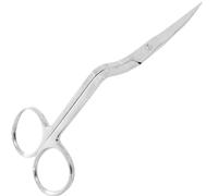 Tijeras de bordado curvadas dobles: accesorio de bordado de acero inoxidable para todos los trabajos de bordado