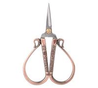 Tijeras de bordado de acero inoxidable para punto de cruz, estilo vintage europeo, para costura, bordado, manualidades o trabajos artísticos