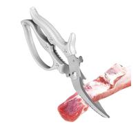Tijeras de cocina - Acero inoxidable, lavable en lavavajillas, tijera de cocina y aves de corral, para carne de pollo y verduras, pescado hueso en casa, tratamiento de cocina barbacoa ensalada