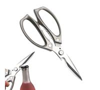 Tijeras de cocina de acero inoxidable - Cortador multiusos pesado | Herramienta de cocina para carne de pescado aves de corral verduras ensalada y jardinería lavable en un lavadero