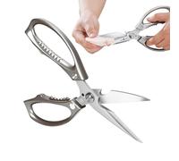 Tijeras De Cocina De Acero Inoxidable De Gran Resistencia - Tijeras Utensilio De Cocina - Herramientas Ergonomica Para Chefs Y Cocineros Caseros Preparacion Alimentos Aves