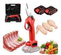 Tijeras de cocina eléctricas inalámbricas Tijeras de cocina recargables Mango ergonómico antideslizante Para pollo