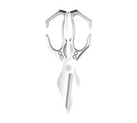 Tijeras de Cocina para Alimentos | Tijeras Para Aves Resistentes Con Empuñadura Ergonómica - Utensilios Culinarios De Acero Inoxidable Para Cortar Huesos Pescado Carne Pollo Mariscos Verduras