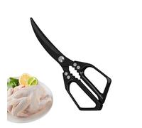 Tijeras de cocina resistentes multiusos para cortar pollo | Tijeras de pescado de acero inoxidable para procesamiento de aves, mariscos y mariscos, para casa y restaurante