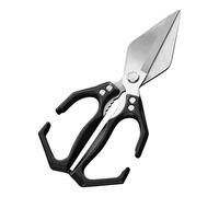Tijeras De Cocina - Salidadores De Aves De Acero Inoxidable | Cortador De Cocina Resistente | Tijeras De Hueso De Aves De Coral No Deslizantes Para Huesos De Verduras Frutas De Pollo Duck Home