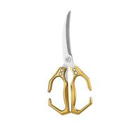 Tijeras de cocina | Tijeras de carne 2 en 1 con cascanueces | Tijeras pesadas para preparación de alimentos BBQ Pescado aves de corral Pollo Mariscos Camarones