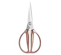 Tijeras de cocina, tijeras sastre acero inoxidable for coser y bordar, cortador cuero(Red Bronze)