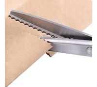 Tijeras de corte de acero inoxidable, tela Redondo decorativo/Tijeras de corte de borde de triángulo Tijeras Clipper 3 5 7 mm(5mm)