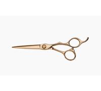 Tijeras De Corte De Cabello E-KWIP KUR 55 RG Kuro Rosa-Oro 5,5 Pulgadas
