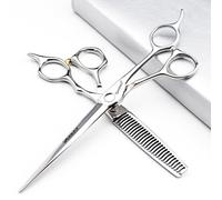 Tijeras de corte de pelo de 6/6.5/6.8/7pulgadas (6.5+6 pulgadas - 2pc)