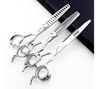 Tijeras de corte de pelo de 6/6.5/6.8/7pulgadas (6 pulgadas - 3pc-B)