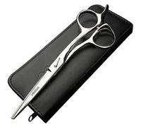 Tijeras de corte de pelo profesionales de 5,5/6 / 6,5 pulgadas, tijeras de corte de pelo súper afiladas, tijeras de peluquería/familia, sensación estable (Tijeras de corte de 5,5 pulgadas-B)