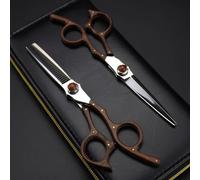 Tijeras de Corte de Pelo, Tijeras Profesionales de 6 Pulgadas de Acero VG10 de Alta Gama de sándalo para Cortar el Pelo, Tijeras de peluquería, Tijeras de entresacar y Cortar el Pelo.
