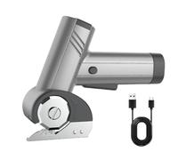 Tijeras De Corte Eléctricas Con Batería - Tijeras Eléctricas Recargables De 4 V Con Luz LED Para Tela, Cartón, Papel, Manualidades, Alfombras, Herramienta De Precisión Compacta, Fácil Corte Y Trabajo