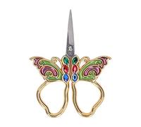 Tijeras De Costura Con Forma De Mariposa, Tijeras De Bordado De Acero Inoxidable, Tijeras Pequeñas De Detalle Incisivo Vintage Para Trabajos De Arte De Papel