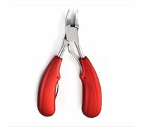 Tijeras de doble resorte para uñas de manos y pies, alicates para cutículas, cortaúñas, 07