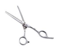 Tijeras de entresacar para cortar perros, gatas, mascotas | Tijeras de un solo lado dentado de metal de la marca PRECORN