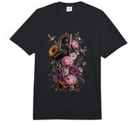 Tijeras de Espejo de colibrí Floral para peluquería Comfort Colors Adult Heavyweight T-Shirt