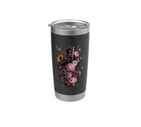 Tijeras de espejo de colibrí floral para peluquería Vaso térmico de acero inoxidable de doble pared