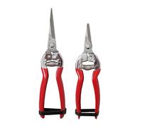 Tijeras de floristería, tijeras de podar bonsái para plantas en maceta, hoja dentada de acero inoxidable, para organizar flores, recortar plantas y cosechar hierbas, verduras, tijeras de recolección