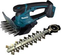 DUM604ZX tijera cortasetos eléctrica Tijera arreglasetos y cortacésped a batería Cuchilla sencilla 1,1 kg, Podadora azul/Negro, sin bateria, sin cargador