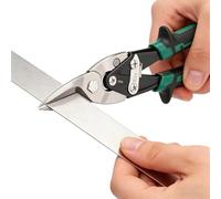 Tijeras de hojalata (25 cm) | Cortador de metal para renovación del hogar, reparación de coches, obras de construcción y techos