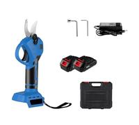 Tijeras De JardíN Podadora Eléctrica Sin Escobillas, 2 Engranajes, Ramas De Árbol Recargables Inalámbricas, Herramienta De Poda Eléctrica For Jardín For Batería De 18V Quick Trim(2 Battery Set A)