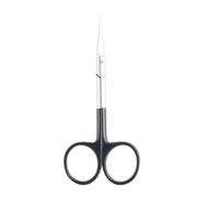 Tijeras de manicura, tijeras de punta curva, quitauñas profesional de acero inoxidable, cortaúñas, herramientas de salón para uñas, negro, g