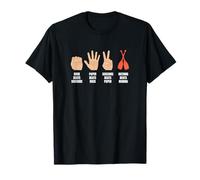 Tijeras de Papel de Roca Nada Mejor Que remar Camiseta