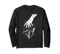 Tijeras de peine de mano Mystical Boho Barber Stylist Hombres Mujeres Manga Larga