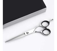 Tijeras De Peluquería Profesional Para Peluqueros Con Cuchillas Afiladas Para Cortar El Cabello Tijeras 6.0 Pulgadas Con Funda De Cuero Libre,FlatCut6Inch