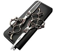 Tijeras de peluquería profesionales, 6 pulgadas, acero inoxidable de alta dureza, 440 C