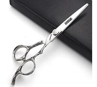 Tijeras de peluquería y herramientas de peluquería de 6/7 / 8 pulgadas peluquero, tijeras de peluquería para peluquería (múltiples opciones) (7 inches Plano)