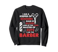 Tijeras de Peluquero con Cita de Humor Maestro de la maquinilla de Afeitar Sudadera