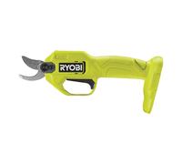RYOBI - Podadora Inalámbrica 18V One+ 20cm, Peso 0,74kg - Capacidad de Corte 20/25 mm - Corta Tallos, Ramas y Arbustos sin Esfuerzo - hasta 1500 Cortes con Batería 1,5 Ah (No Incluida) - RY18SCA-0
