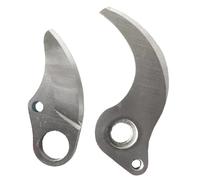 Tijeras de poda, cuchilla de reemplazo de tijeras de poda 1 Costilla de podadora de acero de altura de 3 pulgadas de alto carbono con un orificio de 6 mm y 16 mm, afiladas de reemplazo para j