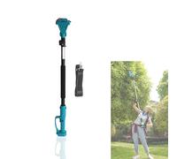 Tijeras de podar altas de 1,5 m, barra de extensión para trabajos de corte extensos con motosierras eléctricas y tijeras de podar, ángulo ajustable de 180 °, barra de extensión azul ajustable Bl18