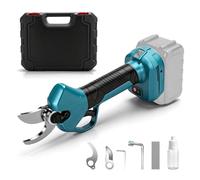 Tijeras de podar con batería Makita de 18 V (sin batería), motor sin escobillas, apertura máxima de 45 mm, sierra de podar eléctrica con pantalla LCD, para ramas de árboles, flores