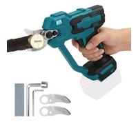 Tijeras de podar con batería para Makita 18 V, máx. 35 mm, 1000 W, motor sin escobillas, tijeras de podar, tijeras de podar, tijeras de podar con pantalla LCD, interruptor de seguridad para jardineros