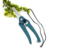 Tijeras de podar con bloqueo de seguridad, cortadora robusta, tijeras de podar para plantas al aire libre, para árbol, planta, bonsái, rama, vegetal, césped, patio, patio, hombre, mujer