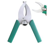 Tijeras de podar de acero inoxidable de mano, cortador de ladridos de 5, 7 pulgadas, tijeras de podar afiladas antideslizantes que ahorran mano de obra para pelar ramas, jardinería