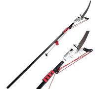 Tijeras de podar de gran alcance, Podadoras telescópicas for árboles, sierras de pértiga profesionales, sierra podar extensible en altura, jardinería, paisajismo, ramas(5.4m)