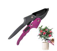 Tijeras de podar - de jardín con polea de engranaje, tijeras de acero Sk5 para tallos, herramienta de poda de árboles frutales de alta resistencia | Perfecto para jardinería, resorte que ahorr