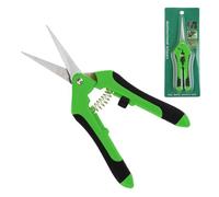 Tijeras de Podar de Mano Acero Inoxidable Tesoura de Podar Pequeña,Tijeras de Jardinería con Mango Ergonómico y Bloqueo,Tijeras Podar para Plantas,Flores,Bonsáis,Setos,Frutas y Verduras (Verde)