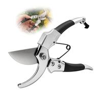 Tijeras de Podar, Duradero Tijeras de Jardín, Diámetro de Recorte 7CM Para Tijeras de Podar y Cortar Flores, Frutas y Verduras, Herramientas de Jardín, Con Cerradura de Seguridad