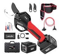 Tijeras de Podar Electricas, 35mm 2 baterías de litio de 4Ah Tijeras De Podar Electricas Para Poda De Ramas De Árboles (LA35)