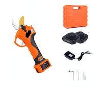 Tijeras de podar eléctricas, Cizalla inalámbrica de iones litio 21V 16,8 V, cizalla eficiente, ramas árboles bonsái, herramientas eléctricas jardín, LCD S-2(S-2 16.8V)
