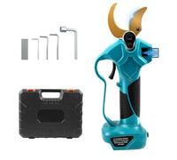 Tijeras de podar eléctricas compatible con Makita 18 V, Tijeras de podar Electrica profesionales de Apertura Cortar Hasta 40 mm Podadora inalámbricas para jardinería Vides frutal (sin batería)