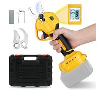 Tijeras de Podar Eléctricas Compatibles con Dewalt 18V 20V, Tijeras de Poda bateria de 40 mm Tijeras de podar electrica 500W con Motor Brushless para Jardinería, Árboles Frutales(sin batería)